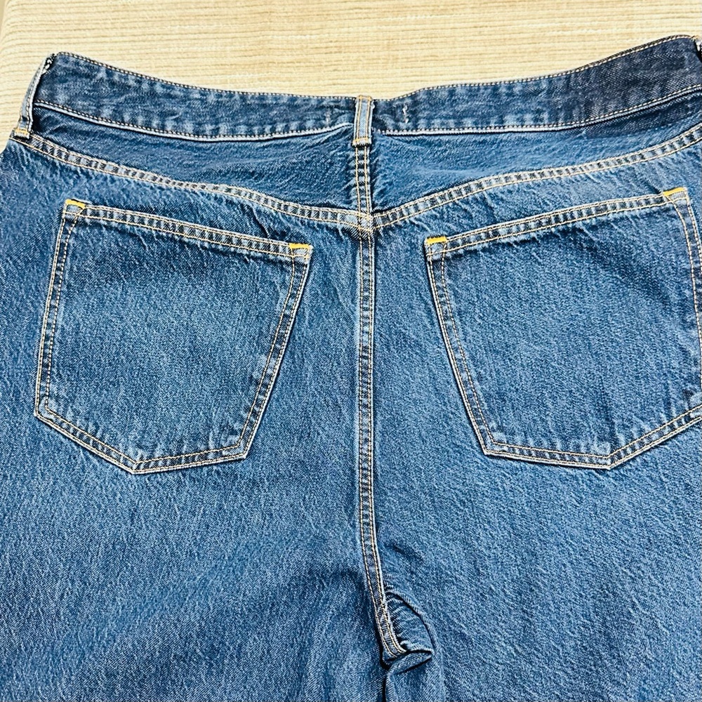 Abercrombie & Fitch Women’s EUC Curve Love High Loose Jeans‎ Sz 34/18 - Picture 8 of 10